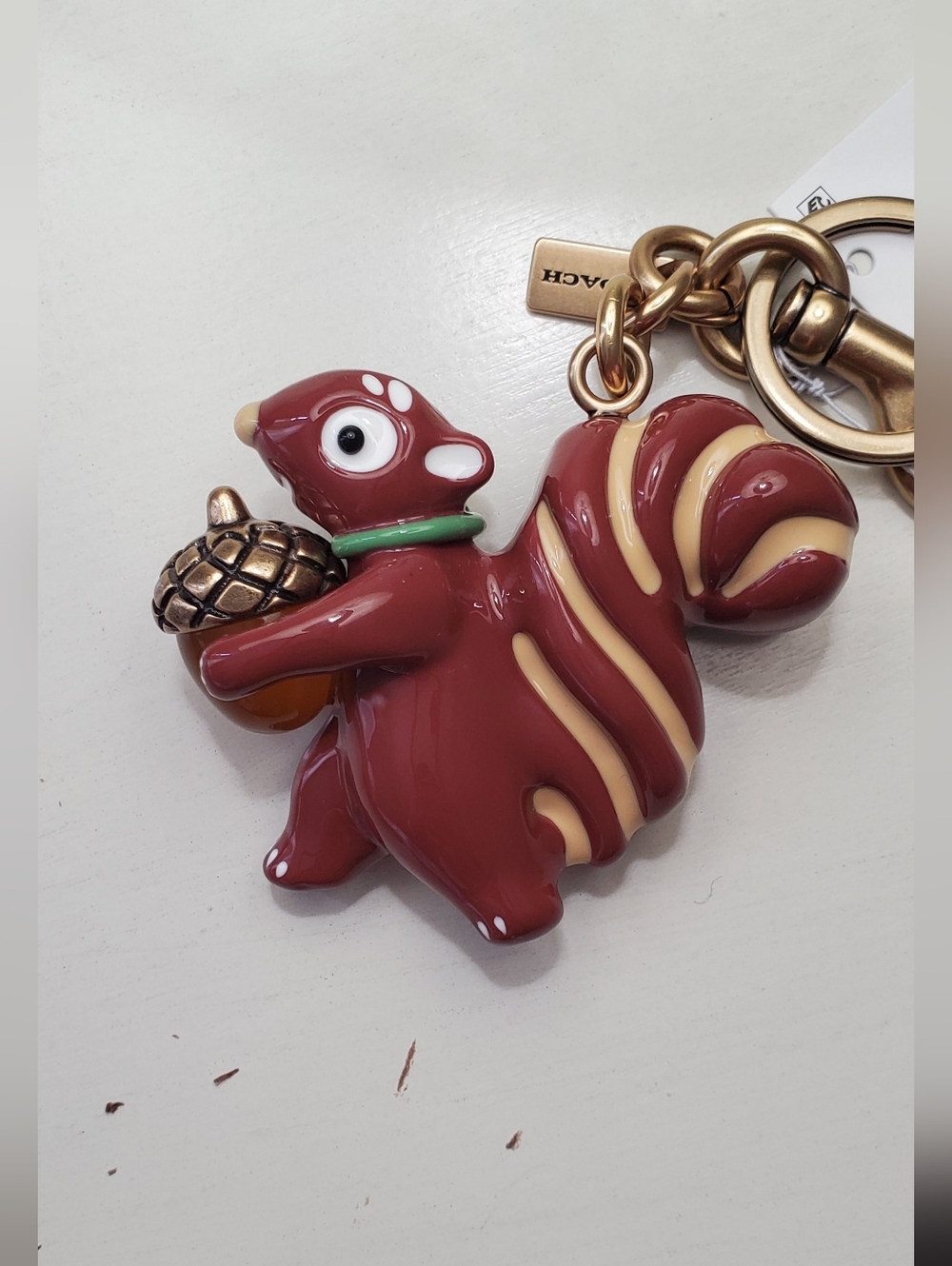 Coach Squirrel Bag Charm